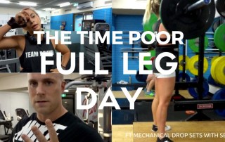 1 2 3   LEG DAY GAINS….. Got no time? COMPOUNDS the fast leg day workout