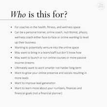 Load image into Gallery viewer, Coaching AUDIT