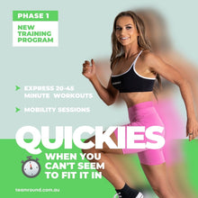 Load image into Gallery viewer, Quickies- Busy Workouts PHASE 1