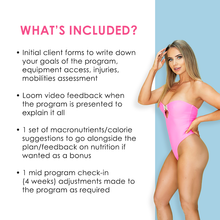 Load image into Gallery viewer, Customised Training Program