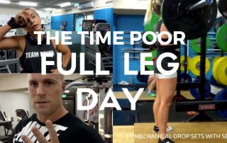 1 2 3   LEG DAY GAINS….. Got no time? COMPOUNDS the fast leg day workout